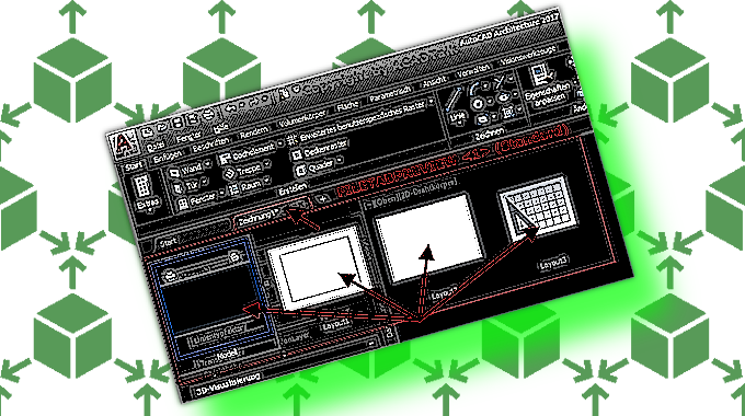 AutoCAD - Registerkarten